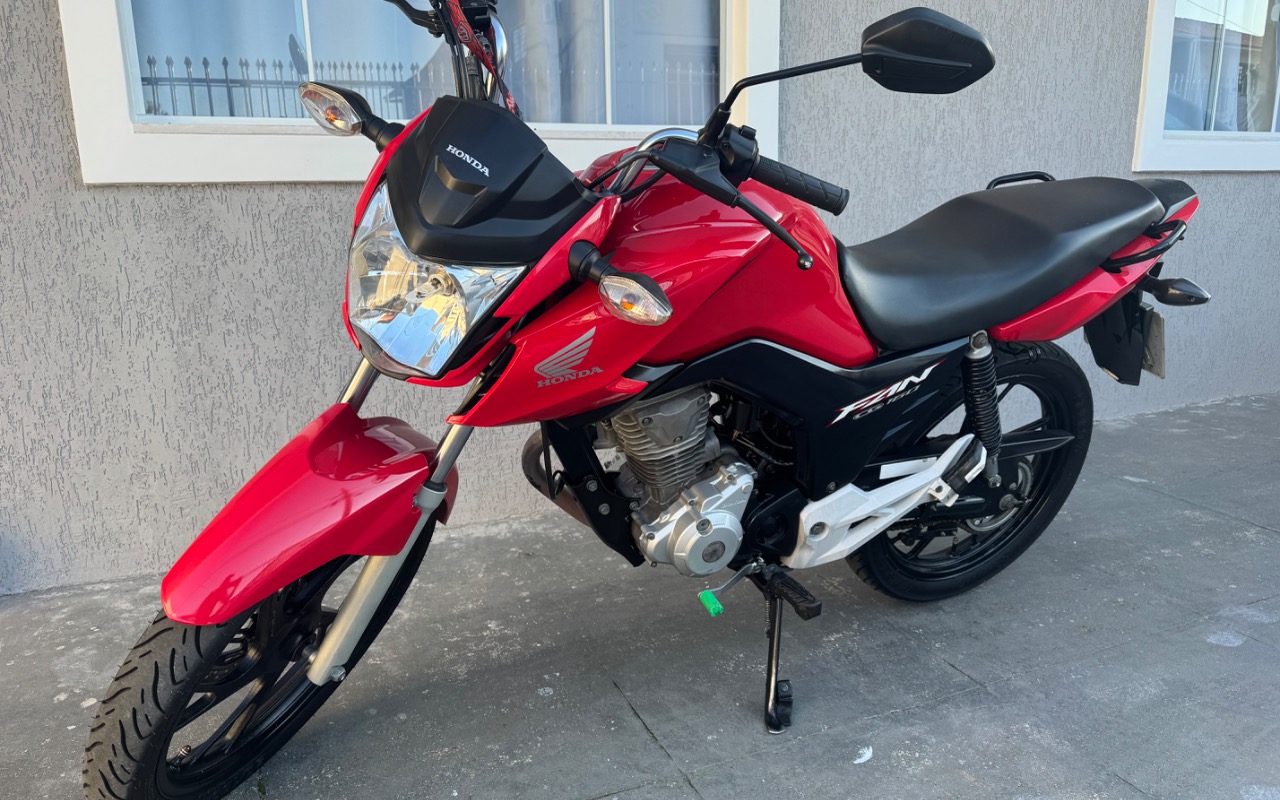 Honda CG 160 FAN Flex 2023 Vermelho — foto 1 de 3