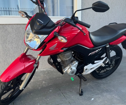 Honda CG 160 FAN Flex 2023 Vermelho — foto 1 de 3