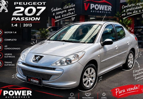 Peugeot 207 2013 Prata — foto 1 de 3