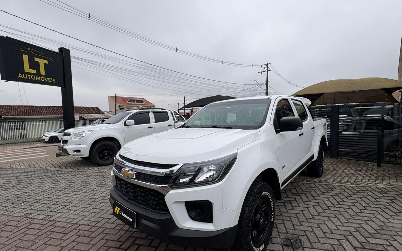 Chevrolet S10 Pick-Up LS 2.8 TDI 4x4 CD Dies. Mec. na cor Branco em Piraquara / PR - 2758600