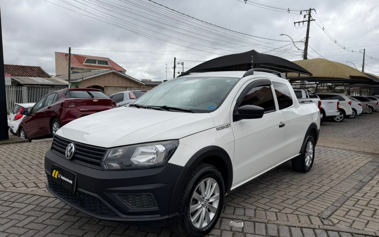 Volkswagen Saveiro 2018 Branco — foto 1 de 3