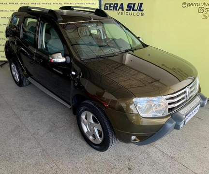 Renault Duster 1.6 Hi-Flex 16V Mec. 2012 Verde — foto 1 de 3