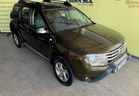 Renault Duster 1.6 Hi-Flex 16V Mec. 2012 Verde — foto 1 de 3