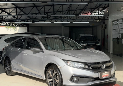 Honda Civic 2020 Prata — foto 1 de 3
