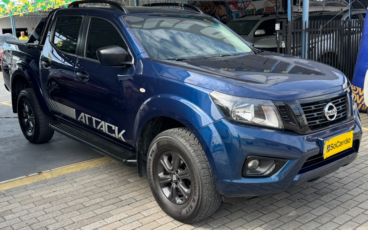 Nissan Frontier 2020 Azul — foto 1 de 3