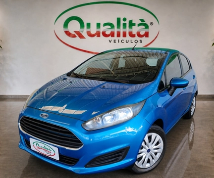 Ford Fiesta 1.5 16V Flex Mec. 5p 2014 Azul — foto 1 de 3