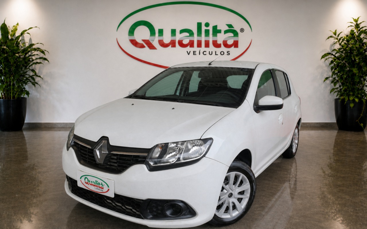 Renault Sandero 2018 Branco — foto 1 de 3
