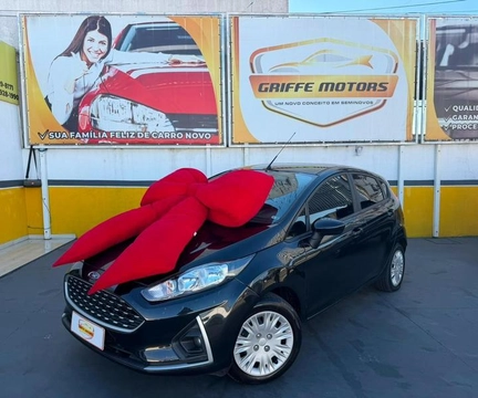 Ford Fiesta SE 1.6 16V Flex 5p 2019 Preto — foto 1 de 3