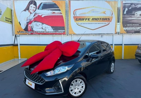 Ford Fiesta SE 1.6 16V Flex 5p 2019 Preto — foto 1 de 3