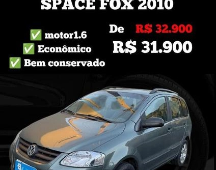 Volkswagen SpaceFox 2010 Cinza — foto 1 de 3