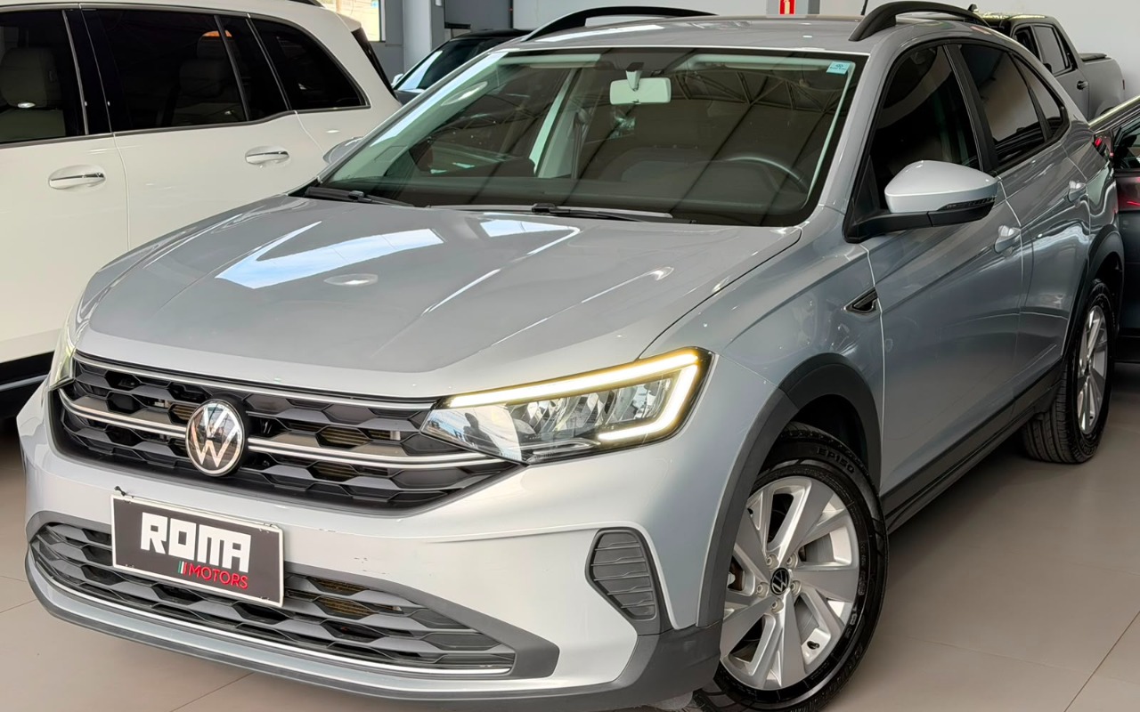 Volkswagen Nivus Comfortline 1.0 200 TSI Flex Aut. na cor Prata em Maringá / PR - 2781433