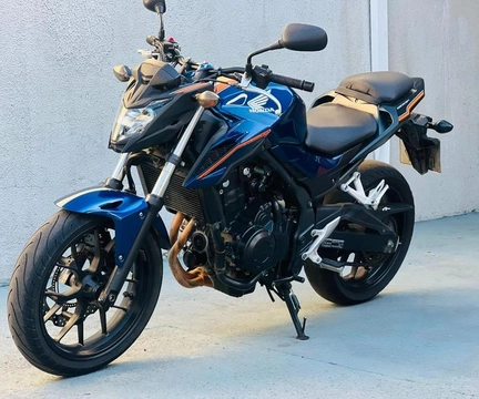 Honda CB 500F 2018 Azul — foto 1 de 3