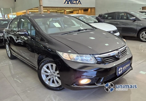 Honda Civic 2014 Preto — foto 1 de 3