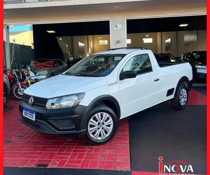 Volkswagen Saveiro 2021 Branco — foto 1 de 3