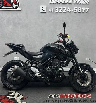 YAMAHA MT-03 321/ABS 2022 Preto — foto 1 de 3