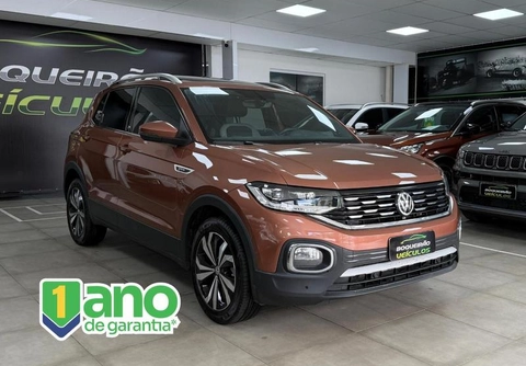 Volkswagen T-Cross 2020 Marrom — foto 1 de 3