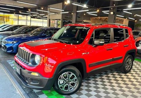 Jeep Renegade 2018 Vermelho — foto 1 de 3