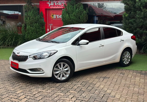 Kia Cerato 1.6 16V Flex Aut. 2014 Branco — foto 1 de 3