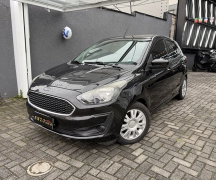 Ford Ka 1.0 S TiVCT Flex 5p 2019 Preto — foto 1 de 3