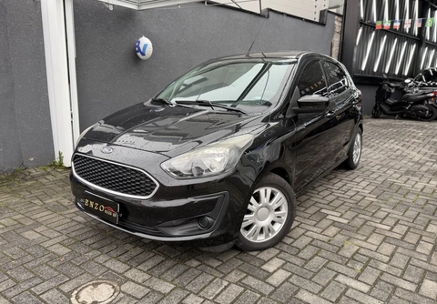Ford Ka 1.0 S TiVCT Flex 5p 2019 Preto — foto 1 de 3