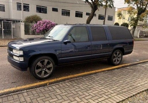 Chevrolet Suburban 5.7/6.5 V8/5.3 V8 1996 Azul — foto 1 de 3