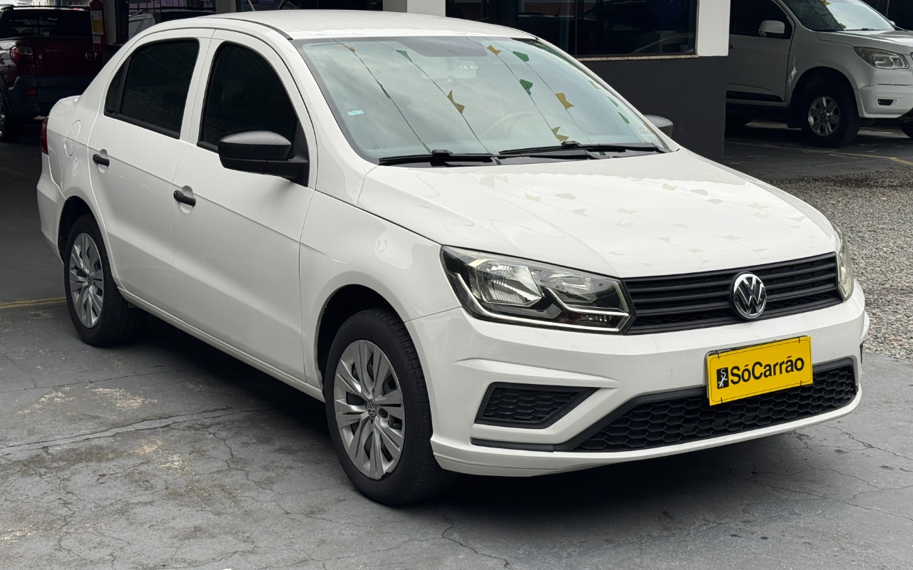 Volkswagen Voyage 1.0 Flex 12V 4p 2023 Branco — foto 1 de 3