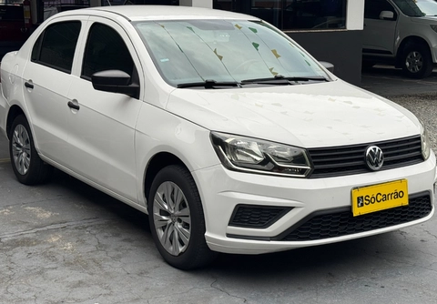 Volkswagen Voyage 1.0 Flex 12V 4p 2023 Branco — foto 1 de 3