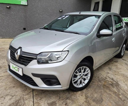 Renault Logan 2021 Prata — foto 1 de 3