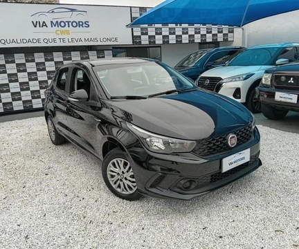 Fiat Argo DRIVE 1.0 6V Flex 2018 Preto — foto 1 de 3