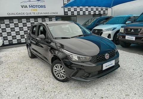 Fiat Argo DRIVE 1.0 6V Flex 2018 Preto — foto 1 de 3