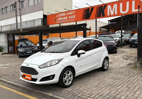 Ford Fiesta SE 1.6 16V Flex 5p 2016 Branco — foto 1 de 3