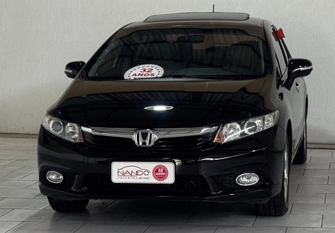 Honda Civic 2013 Preto — foto 1 de 3
