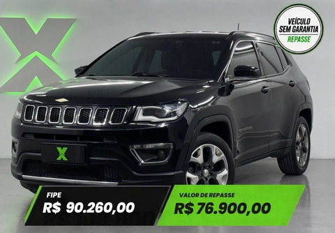 Jeep Compass 2018 Preto — foto 1 de 3