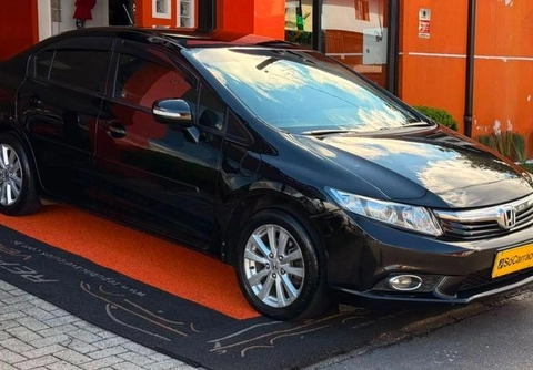 Honda Civic 2012 Preto — foto 1 de 3