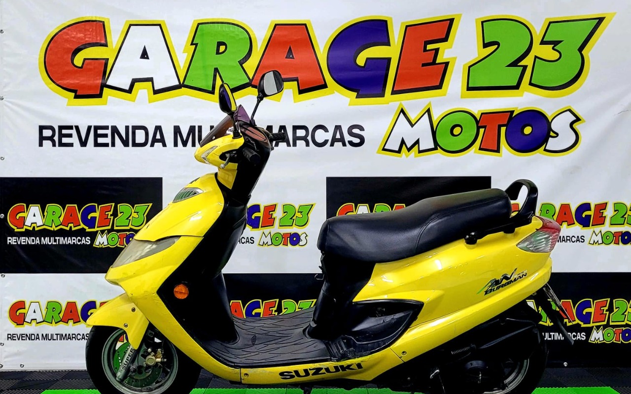 Suzuki BURGMAN i 125cc  na cor Amarelo em Curitiba / PR - 2868527