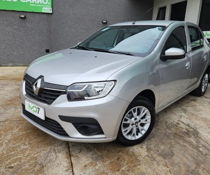 Renault Logan 2021 Prata — foto 1 de 3