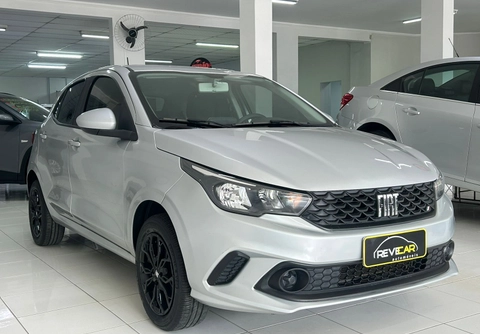 Fiat Argo DRIVE 1.0 6V Flex 2021 Prata — foto 1 de 3