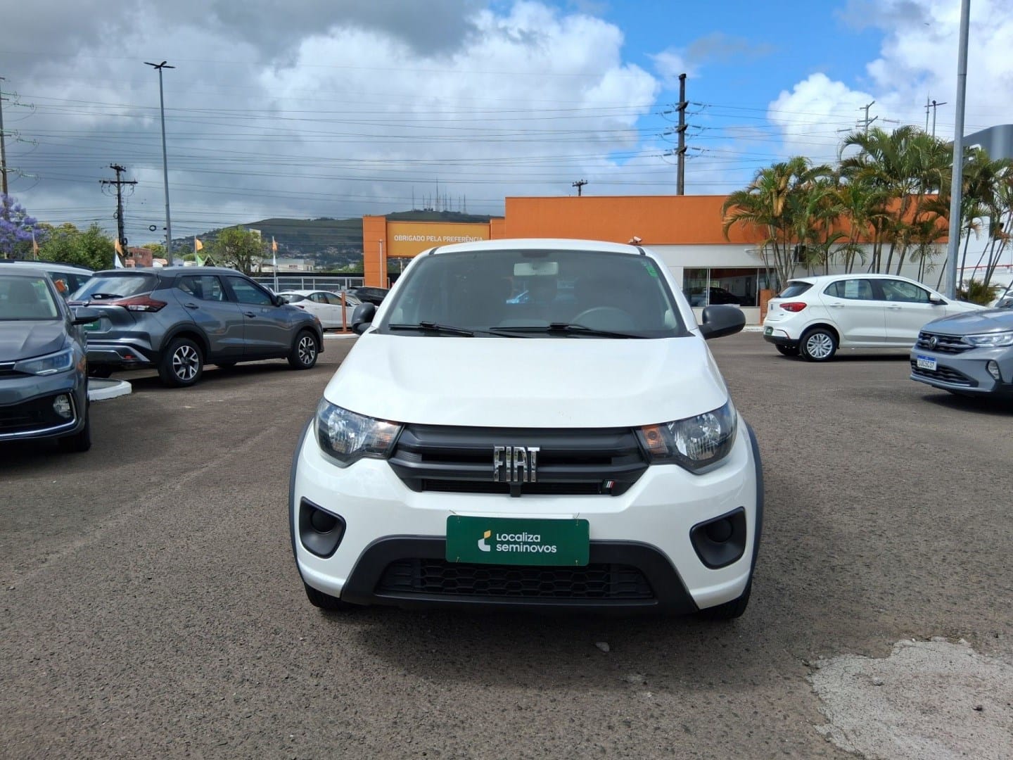 Fiat Mobi LIKE 1.0 Fire Flex 5p. na cor Branco no Gravataí / RS - 28766