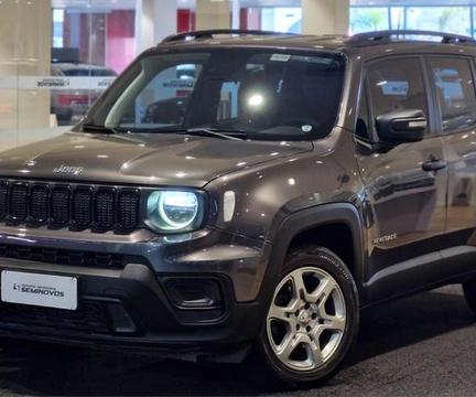 Jeep Renegade 2022 Cinza — foto 1 de 3