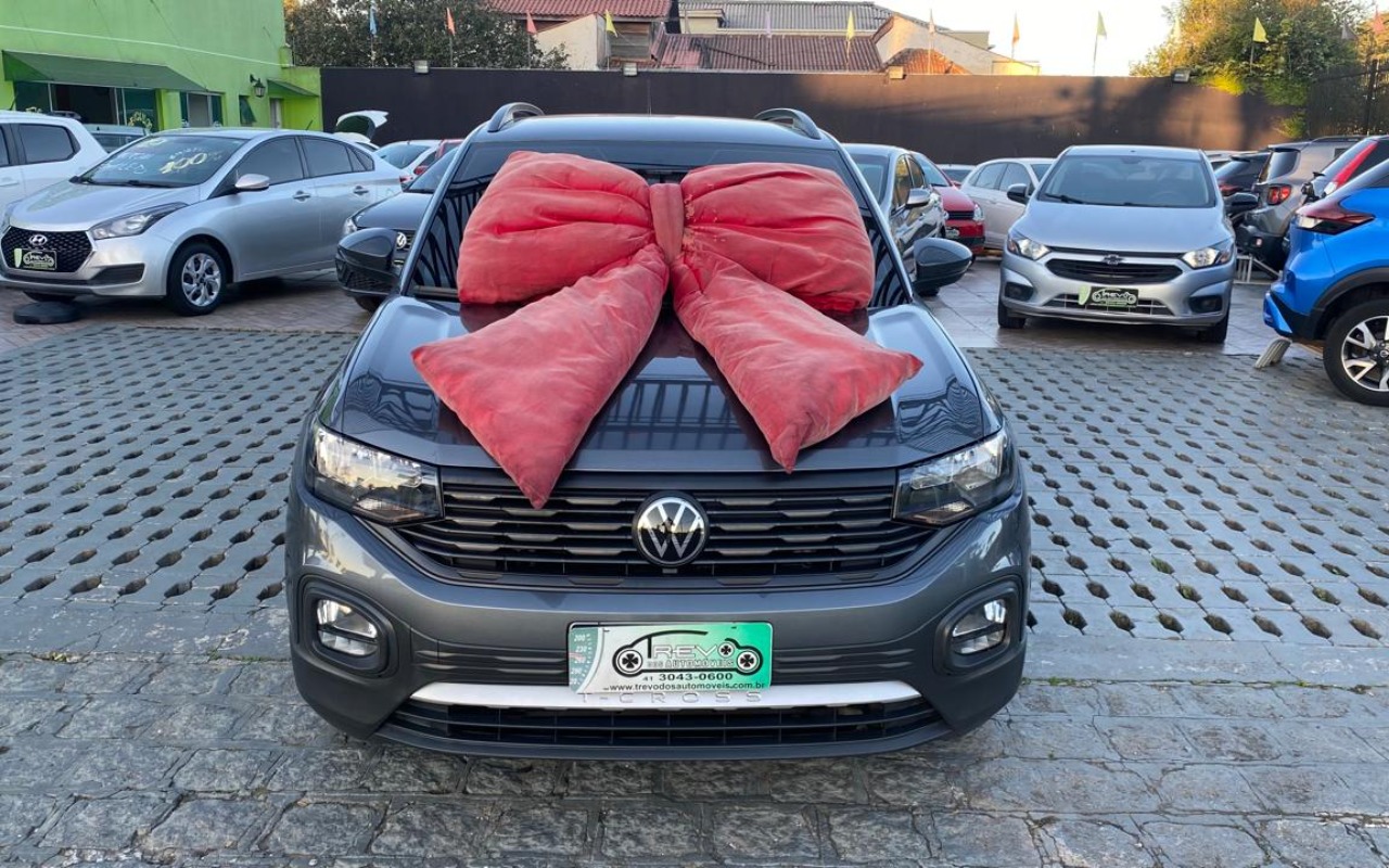 Volkswagen T-Cross 2022 Cinza — foto 1 de 3
