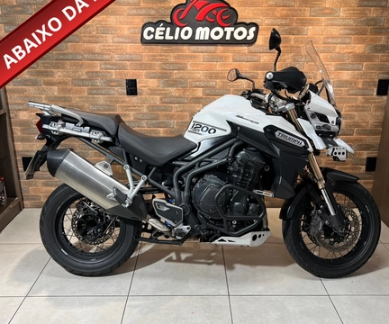 Triumph TIGER 1200 XC EXPLORER 2014 Branco — foto 1 de 3