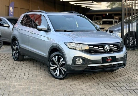 Volkswagen T-Cross 2021 Prata — foto 1 de 3