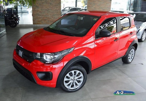 Fiat Mobi 2025 Vermelho — foto 1 de 3