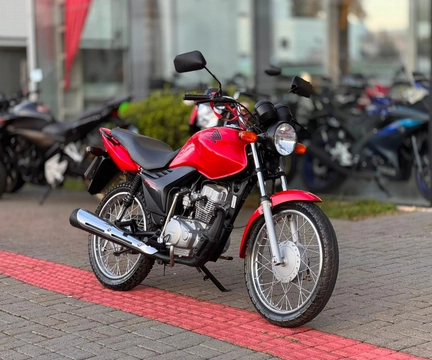 Honda CG 125 FAN / FAN KS / 125 i FAN 2012 Vermelho — foto 1 de 3