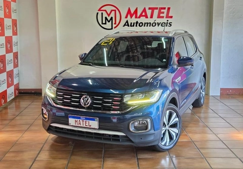 Volkswagen T-Cross 2021 Azul — foto 1 de 3