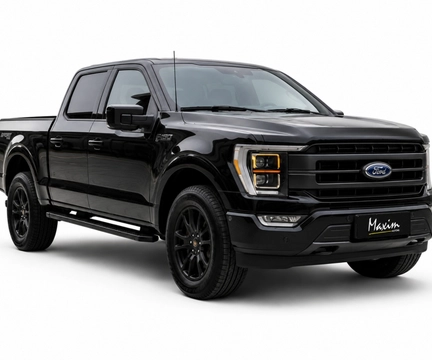 Ford F-150 Lariat 4x4 5.0 V8 2023 Preto — foto 1 de 3