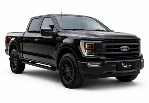 Ford F-150 Lariat 4x4 5.0 V8 2023 Preto — foto 1 de 3
