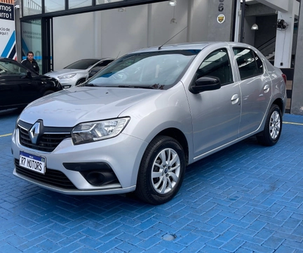 Renault Logan 2022 Prata — foto 1 de 3