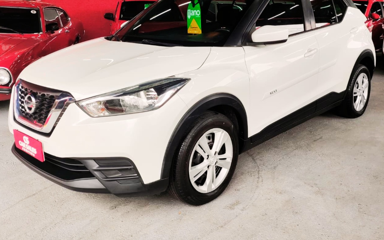 Nissan KICKS S 1.6 16V FlexStar 5p Mec. na cor Branco em Curitiba / PR - 2949306