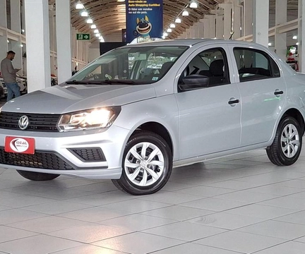 Volkswagen Voyage 1.0 Flex 12V 4p 2023 Prata — foto 1 de 3